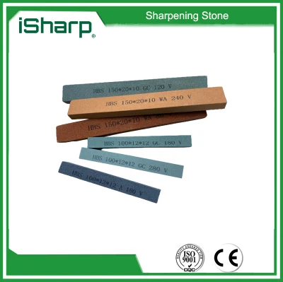 Piedra de afilar vitrificada para barras abrasivas de piedra de afilar de cilindros