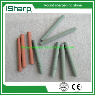 Piedras de afilar redondas de piedra para pulir de óxido de aluminio Isharp con alta calidad